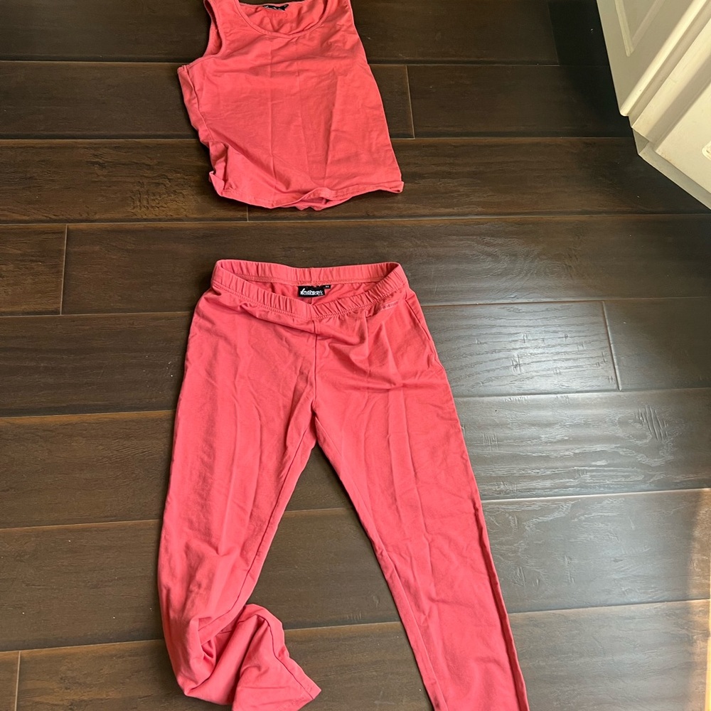 Women's Pink Sleepwear Set